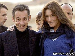 Картинка Французькі ЗМІ: Бруні зраджує Саркозі
