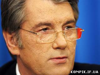Картинка Ющенко сподівається, що крісло сформує погляди Януковича