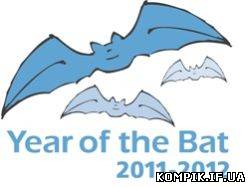 Картинка 2011 рік — Рік кажана в Європі, 2012 — Всесвітній рік кажана