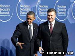 Картинка Обама пообіцяв дати грошей на Чорнобиль президенту України Януковичу