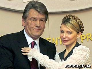 Картинка Ющенко і Тимошенко об'єднуються проти Януковича