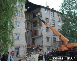 Картинка Будинок у Луцьку провалився через магазин меблів - мешканці