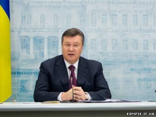 Картинка Янукович незадоволений співпрацею з Енергетичним співтовариством
